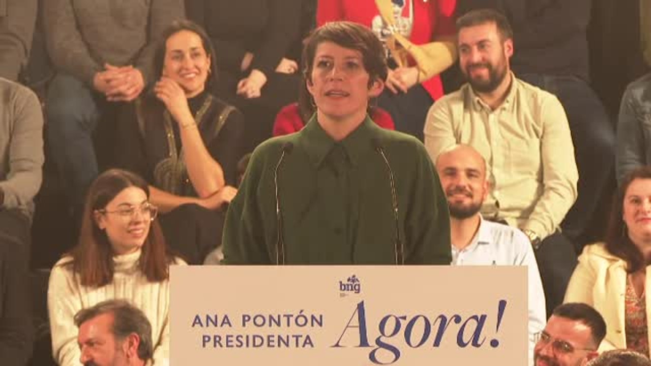Ana Pontón cree que Alfonso Rueda está actuando...