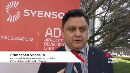 Syensqo a Bollate, sindaco Vassallo: “territorio favorevole per fornire eccellenze”