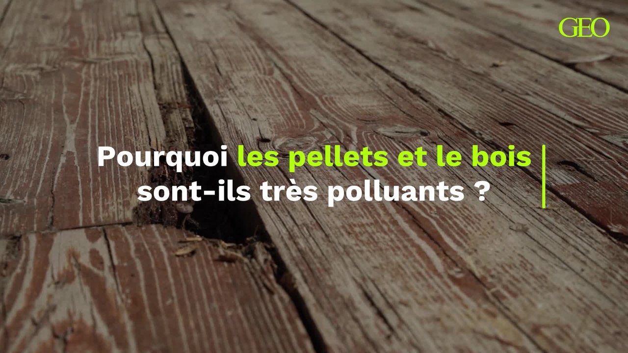 Pourquoi les pellets et le bois sont-ils très polluants ?