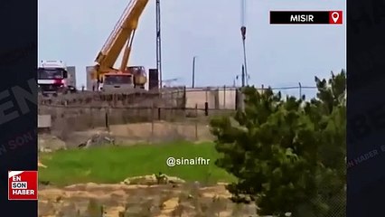 Mısır, Filistinli mülteci akınına karşı duvar inşa ediyor