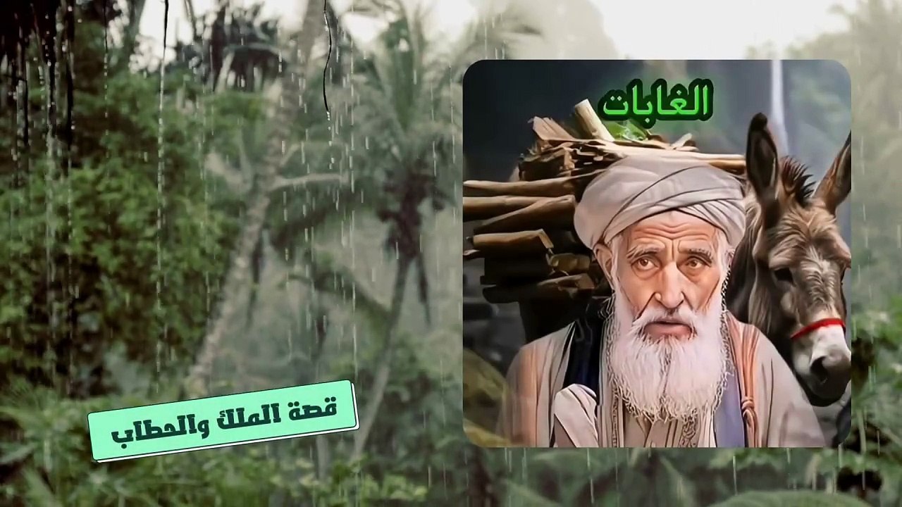 قصة الملك والحطاب - قصص وعبر