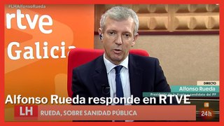 Alfonso Rueda habla sobre su campaña en RTVE