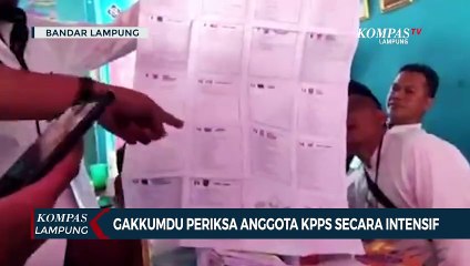 Gakkumdu Periksa Anggota KPPS Secara Intensif