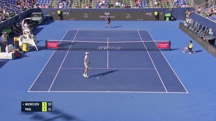 Delray Beach - Tommy Paul vient à bout d’Alex Michelsen