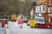 Roadworks continue in Church Stretton, Shropshire