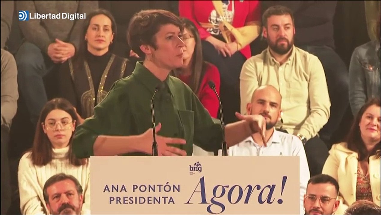 Ana Pontón asegura que Alfonso Rueda está actua...