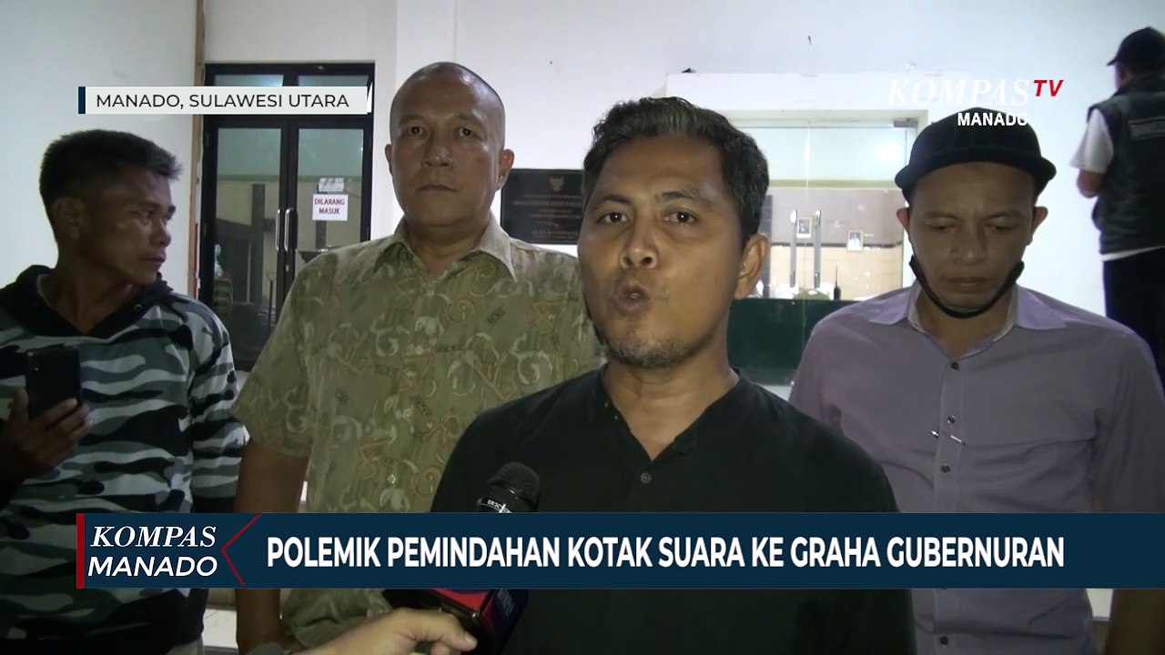 Viral! Pemindahan Kotak Suara Ke Graha Gubernuran Mendapat Protes Keras Sejumlah Pihak