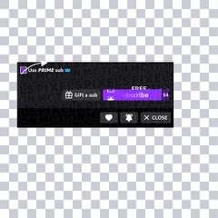Twitch Prime Detailed Animation v4