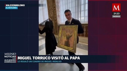 Miguel Torruco visita al Papa Francisco