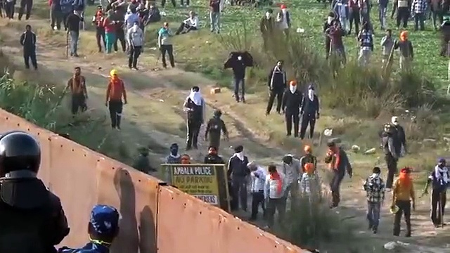 விவசாயிகள் போராட்டம்: சம்பு தடுப்பணையில் மர்ம நபர்கள் தாக்குதல் - பாதுகாப்பு படையினர் காயம்!