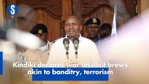 Kindiki declares war on illicit brews akin to banditry, terrorism