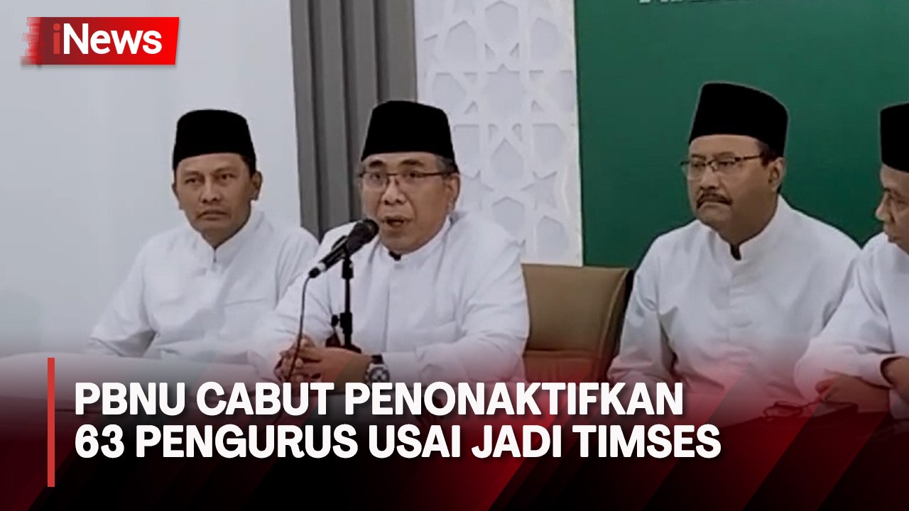 Gus Yahya Cabut Penonaktifkan 63 Pengurus PBNU usai Jadi Timses Capres