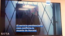 Muere el opositor ruso Navalni, según los servicios penitenciarios rusos