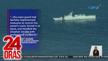 NSC, pinabulaanan ang pahayag ng China Coast Guard na tinaboy umano nila ang mga barko ng BFAR sa Bajo de Masinloc | 24 Oras