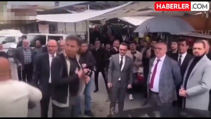 Manisa Büyükşehir Belediye Başkanı Cengiz Ergün'e vatandaştan tepki: Parsel parsel sattınız