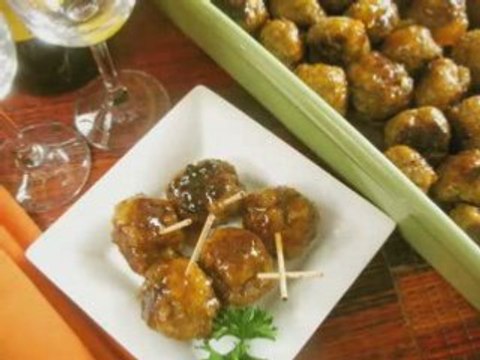 Sweet and sour meatballs