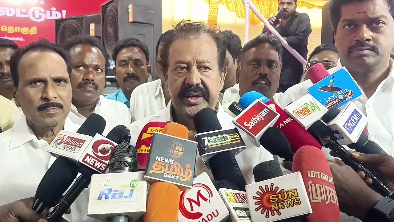 “உரிமைகளை மீட்க ஸ்டாலினின் குரல்” பொதுக்கூட்டத்திற்கான ஏற்பாடுகளை ஆய்வு செய்த பொன்முடி