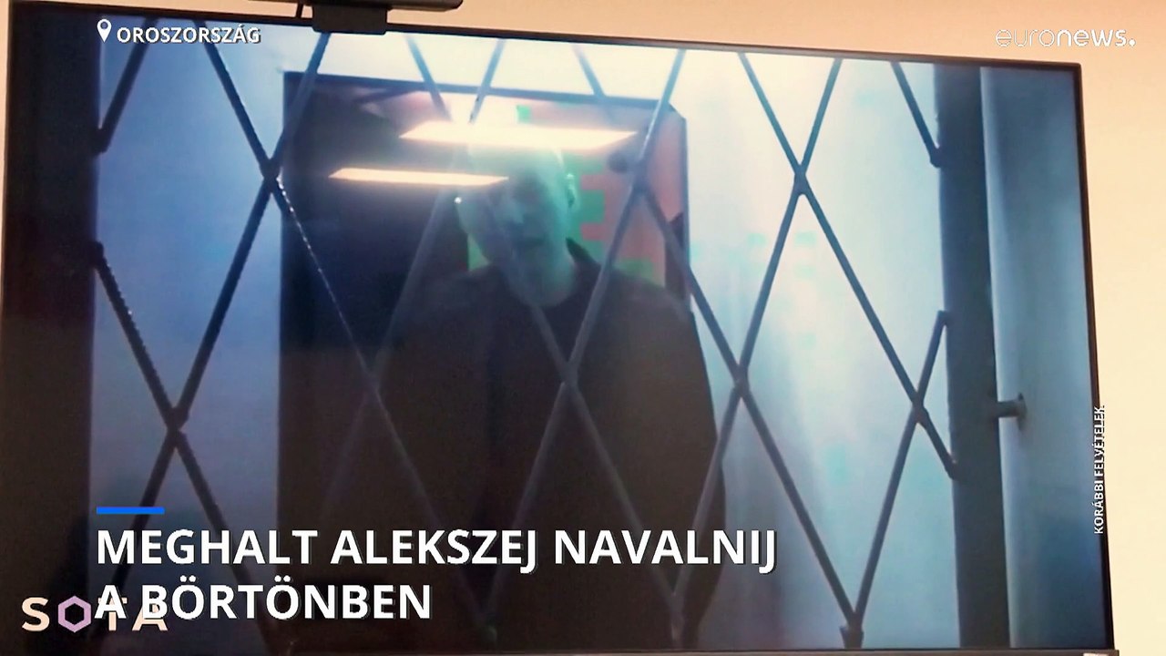 Életét vesztette a börtönben Alekszej Navalnij orosz ellenzéki politikus