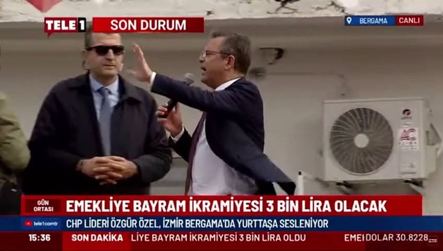 Özgür Özel’den Recep Tayyip Erdoğan’a emekli ikramiyesi tepkisi: Yazıklar olsun