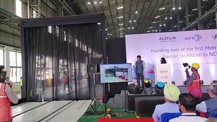 Video में देखें मेरठ की पहली मेट्रो, NCRTC को सौंपी गई चाभी, नमो भारत के ही ट्रैक पर दौड़ेगी