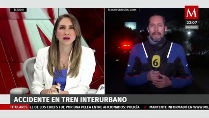 Caen dos trabajadores de estructura del Tren Interurbano; hay un muerto