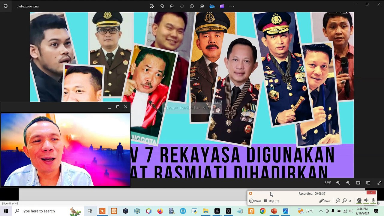 BUKTI 28: Video CCTV 7 Rekayasa Digunakan Jaksa pada saat Rasmiati Dihadirkan Sebagai Saksi Fakta