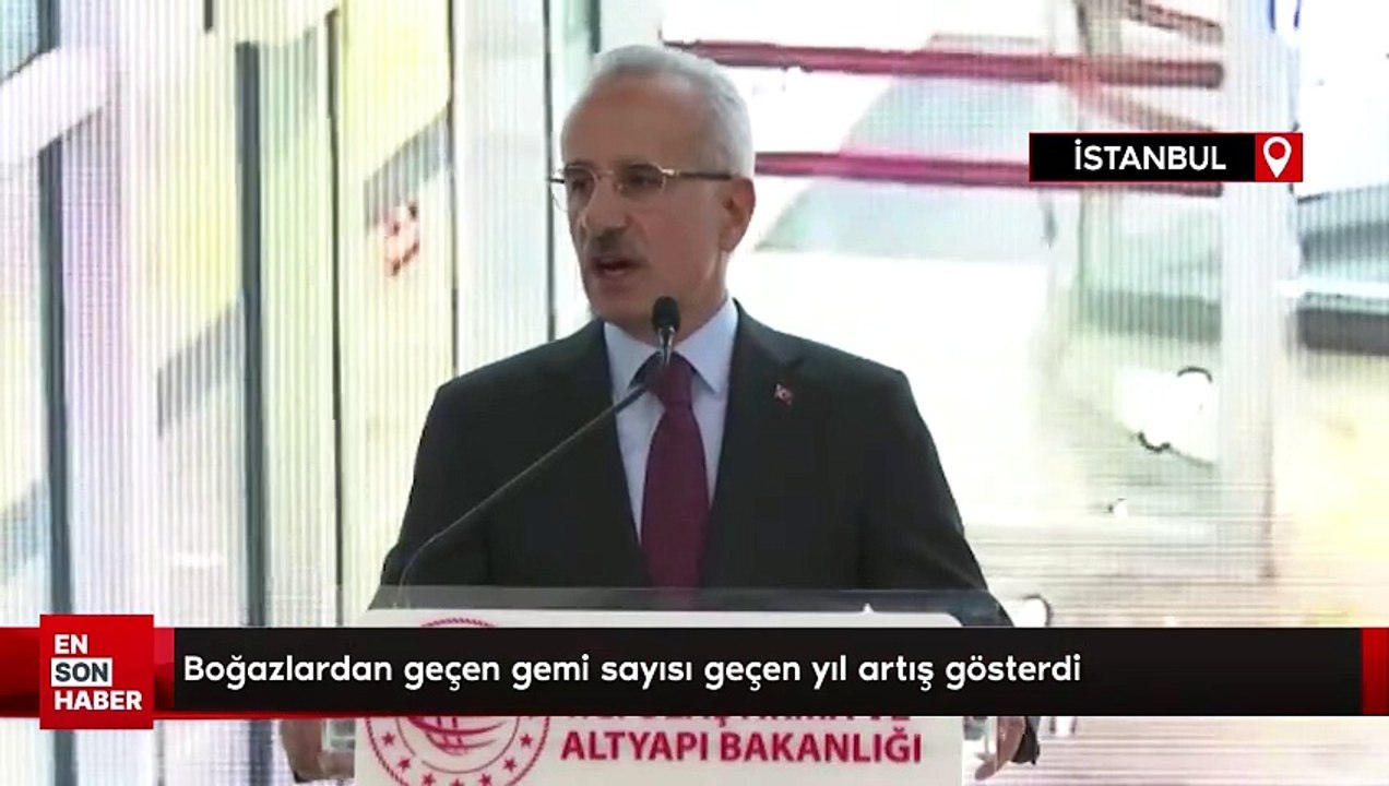 Boğazlardan geçen gemi sayısı geçen yıl artış gösterdi