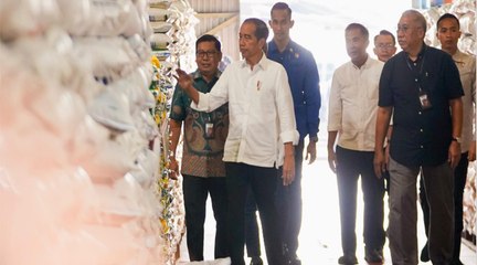 Kunjungan Kerja Presiden Jokowi ke Bekasi, Jawa Barat, 16 Februari 2024