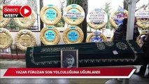 Yazar Füruzan son yolculuğuna uğurlandı