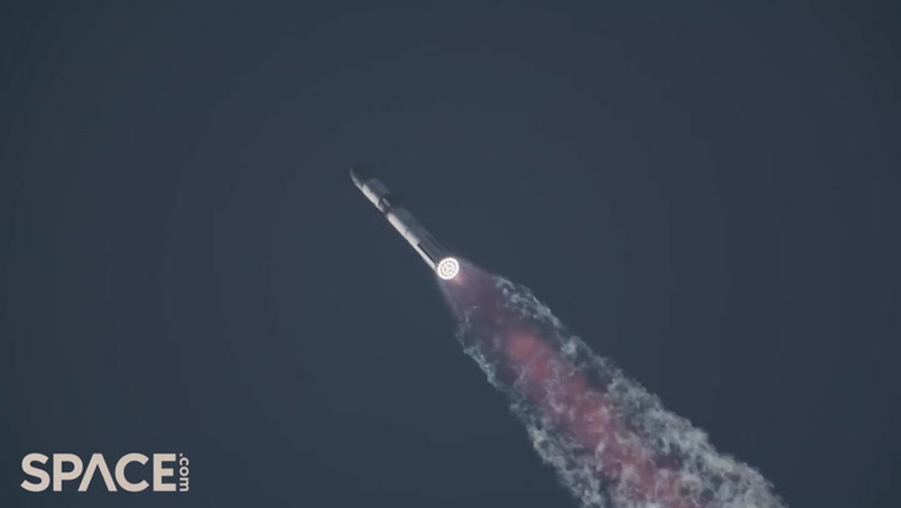 Massive Rocket Launch - SpaceX Starbase Facility