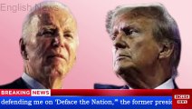 Trump Denies Biden Is Too Old to Be President #trump #usanews #bbcnews #bbcnewstoday