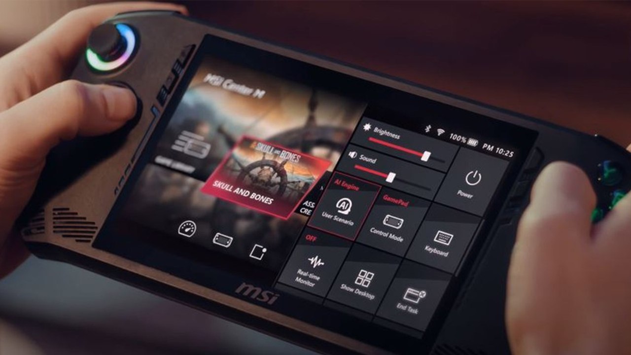 Lange Akkulaufzeit und guter Grip - MSI stellt im Trailer das neue Claw-A1M-Handheld vor