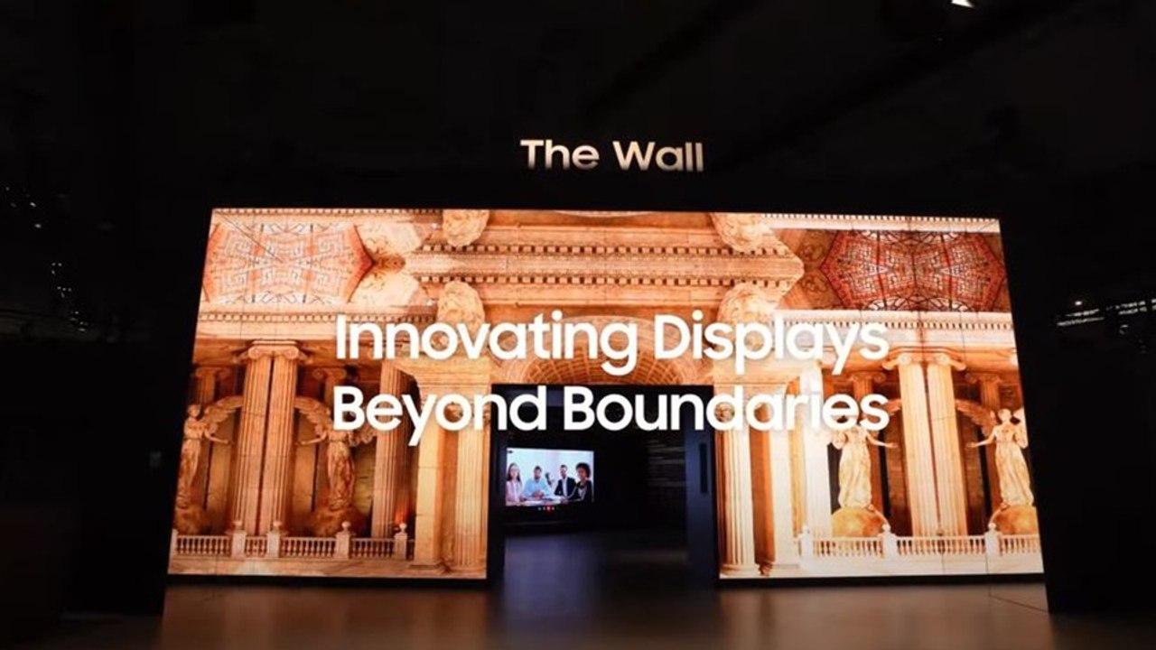 Riesig, durchsichtig und noch mehr: Samsung zeigt beeindruckende neue Displays