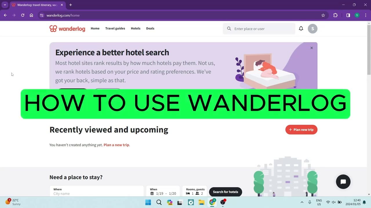 How to Use Wanderlog in 2026  |Travel Planning Tool Tutorial