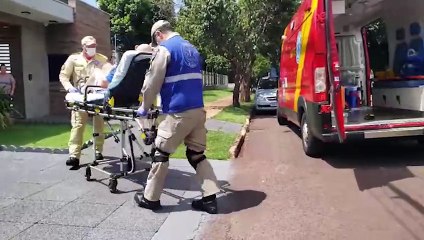 Idoso sofre queda dentro de casa e fica ferido no Cancelli