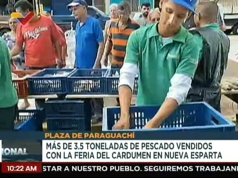 Nueva Esparta | Feria del Cardumen distrubuyó más de 3.5 toneladas de pescado en la región insular