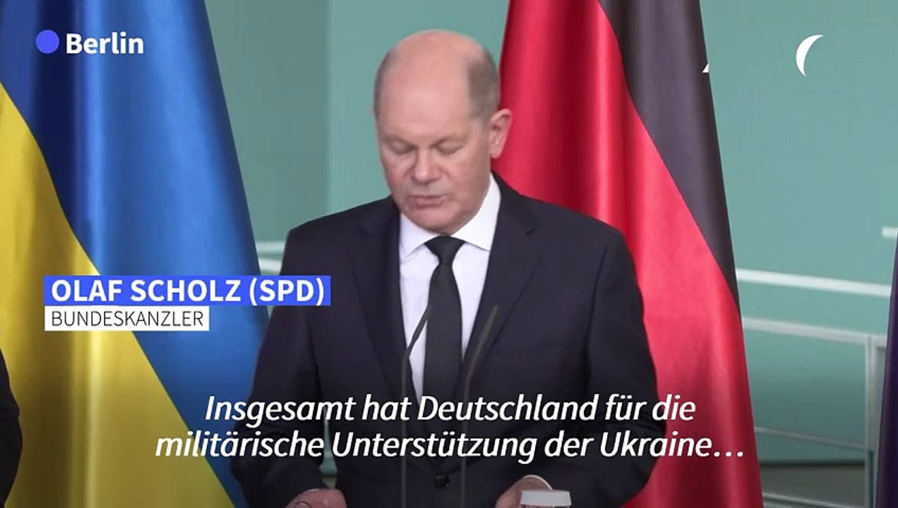 Deutschland liefert Ukraine weitere Waffen für 1,1 Milliarden Euro