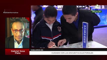 Cuidado con las encuestas electorales: Gabriel Sosa Plara