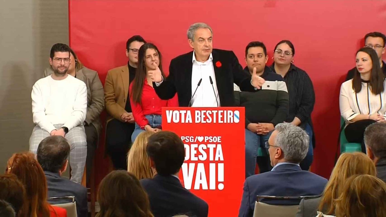 Zapatero: El PP merece "un castigo en las urnas" por su "hipocresía" con los indultos.