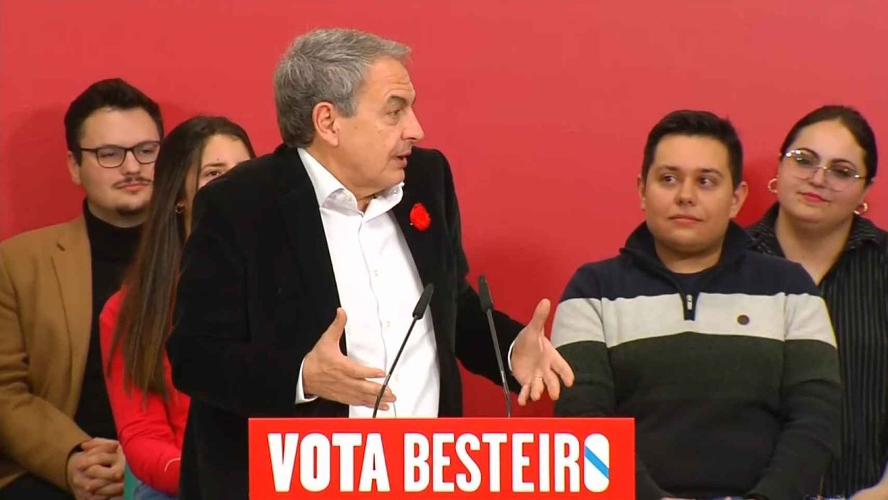 Zapatero: El PP merece "un castigo en las urnas" por su "hipocresía" con los indultos.