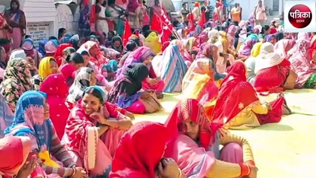 sidhi: Anganwadi Union United Front took out a rally regarding demands, submitted memorandum