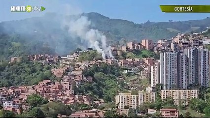 Incendio en Belén Rincón, Medellín