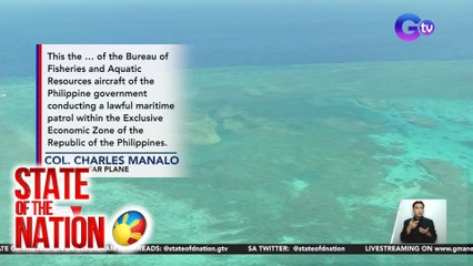 PCG at NSC, pinabulaanang naitaboy ng China ang barko ng BFAR mula sa Bajo de Masinloc | SONA