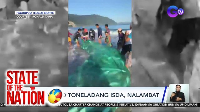 Halos 10 toneladang isda, nalambat | SONA
