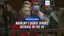 EU leaders blame Russia for death of opposition leader Alexei Navalny