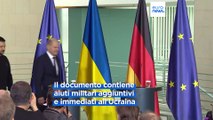 Guerra in Ucraina: Zelensky da Scholz e Macron per firmare patti di sicurezza
