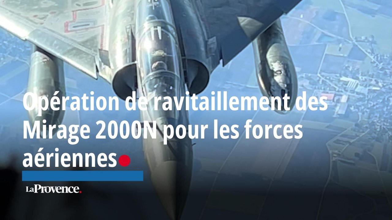 Opération de ravitaillement des Mirage 2000N pour les forces aériennes