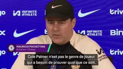 Chelsea - Pochettino estime que Palmer n'a rien à prouver contre Man. City