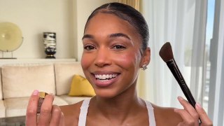 Lori Harvey's 10-Minute Beauty Routine for '90s Soft Glam