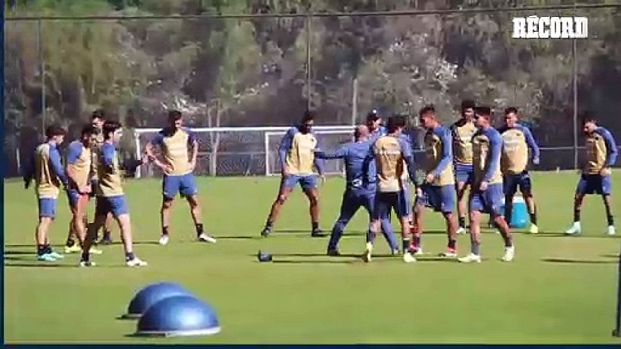 Christian Tabó regresó a los entrenamientos. César Huerta y Funes Mori fueron las únicas ausencias